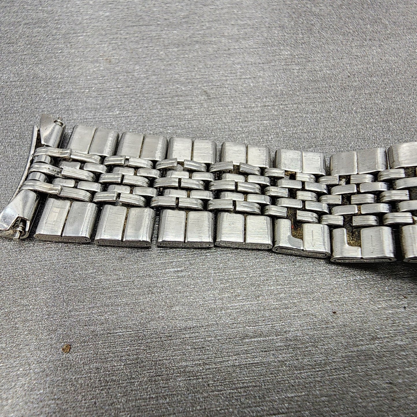 Seiko Bracelet 19mm Stainless Steel Tri Folding Clasp Vintage13