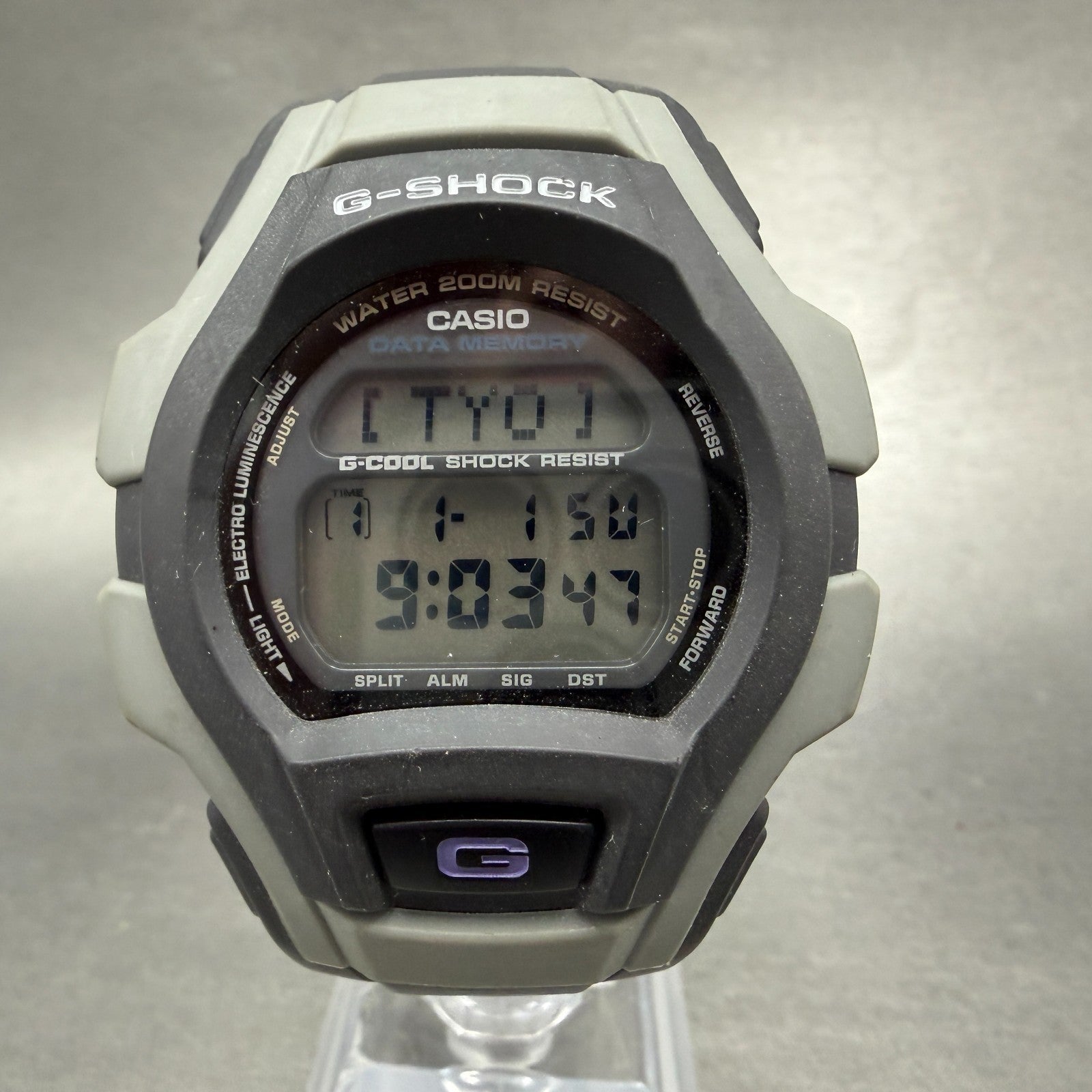 Casio G-Shock GT-2000 Watch Men 44mm Digital Gray & Black Tone Alarm NewBat0