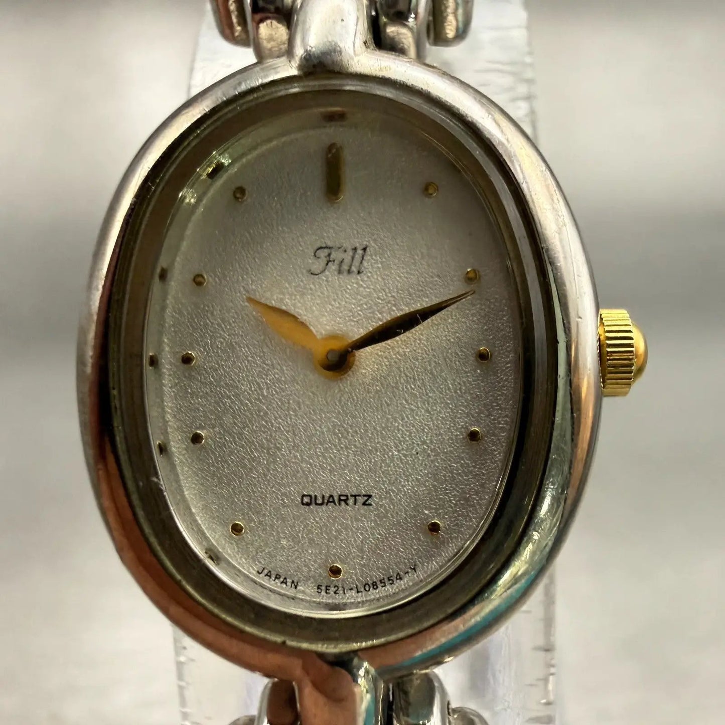 Citizen Vega Fill Watch Women 17mm Silver Dial Silver Oval 5E21-L02761 New Batt1