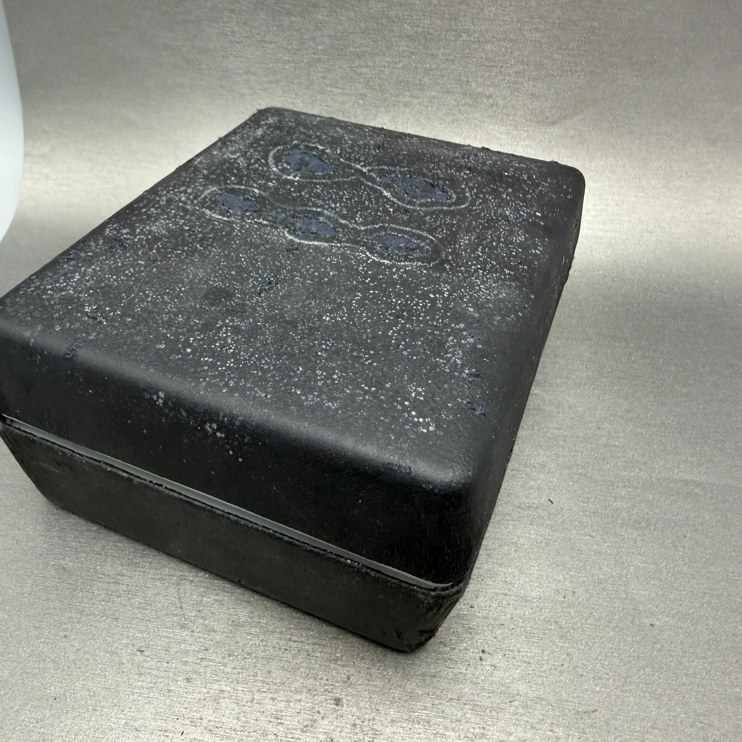 Rado Presentation Watch Box Black Leather Rectangle Vintage Display Box Package6