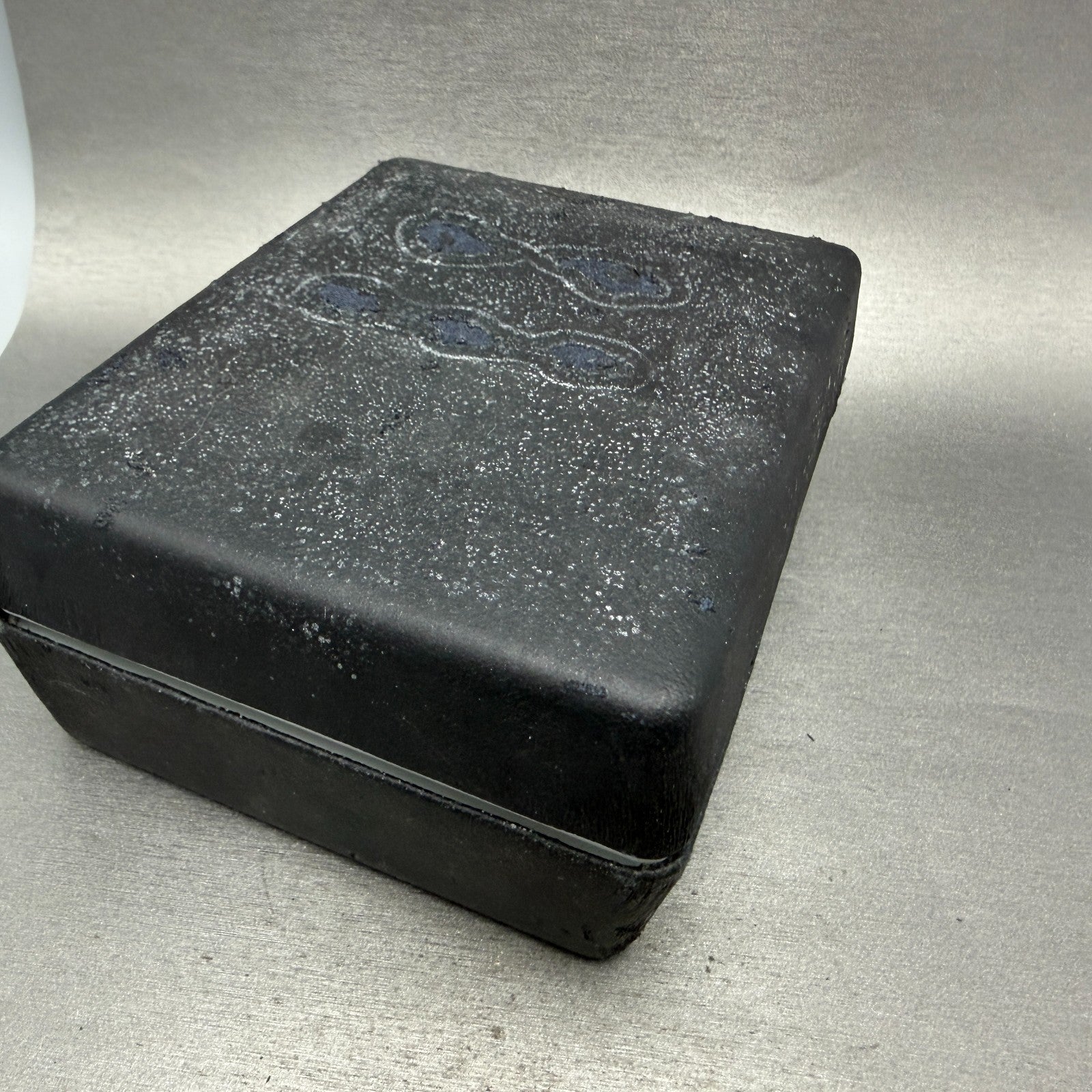 Rado Presentation Watch Box Black Leather Rectangle Vintage Display Box Package6