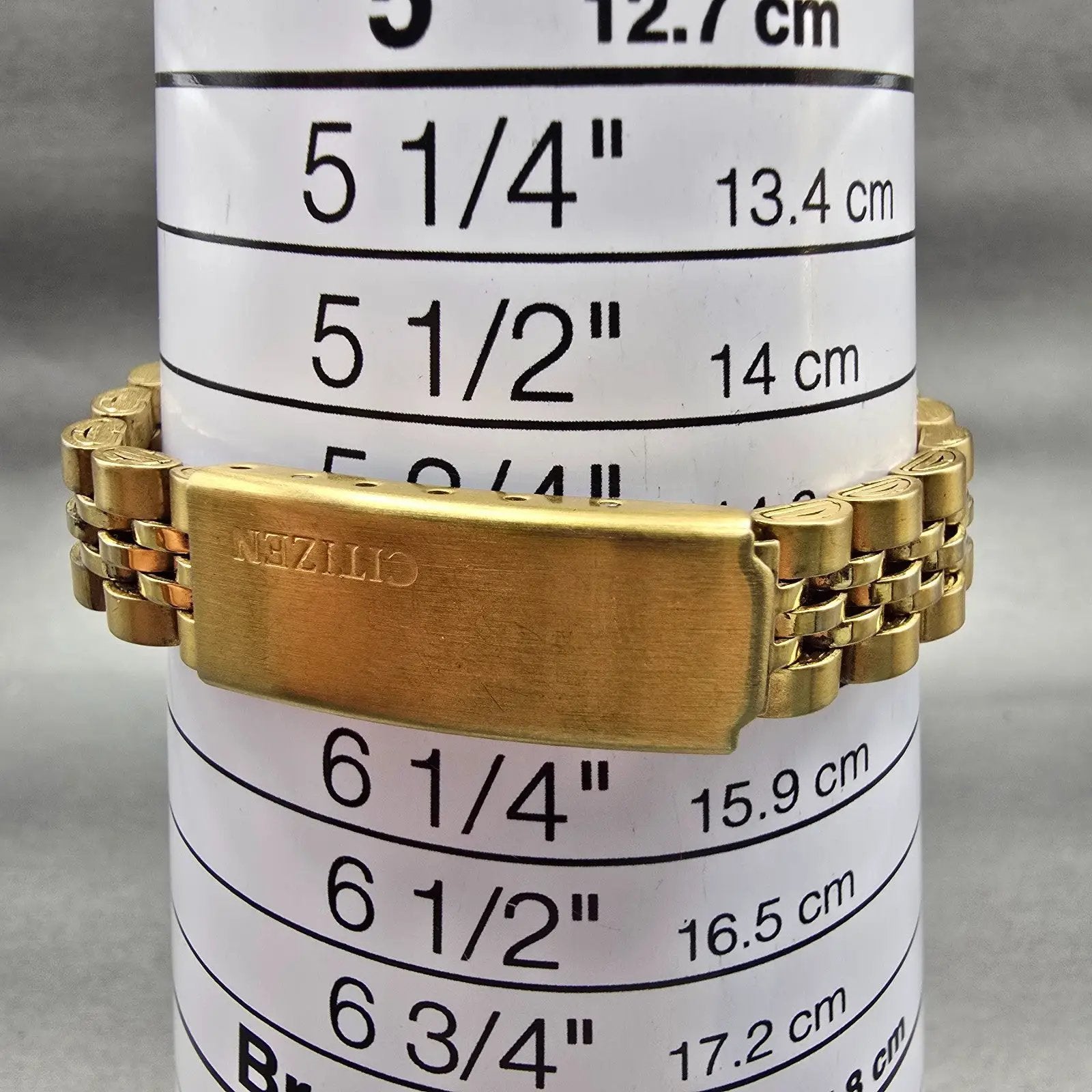 Citizen Watch Women 23mm Champagne Dial Gold Tone Daydate 6000-S38231 New Batt9