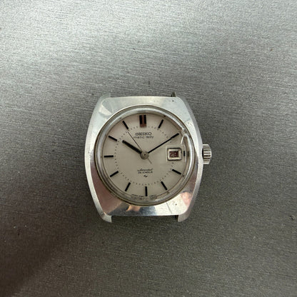 Seiko Matic Lady Special Watch Women 25mm Silver Dial Steel Date 2565-0010 PARTS0