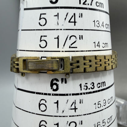 Seiko Watch Women 12mm Champagne Dial Gold Tone 1320-5029 New Battery Vintage10