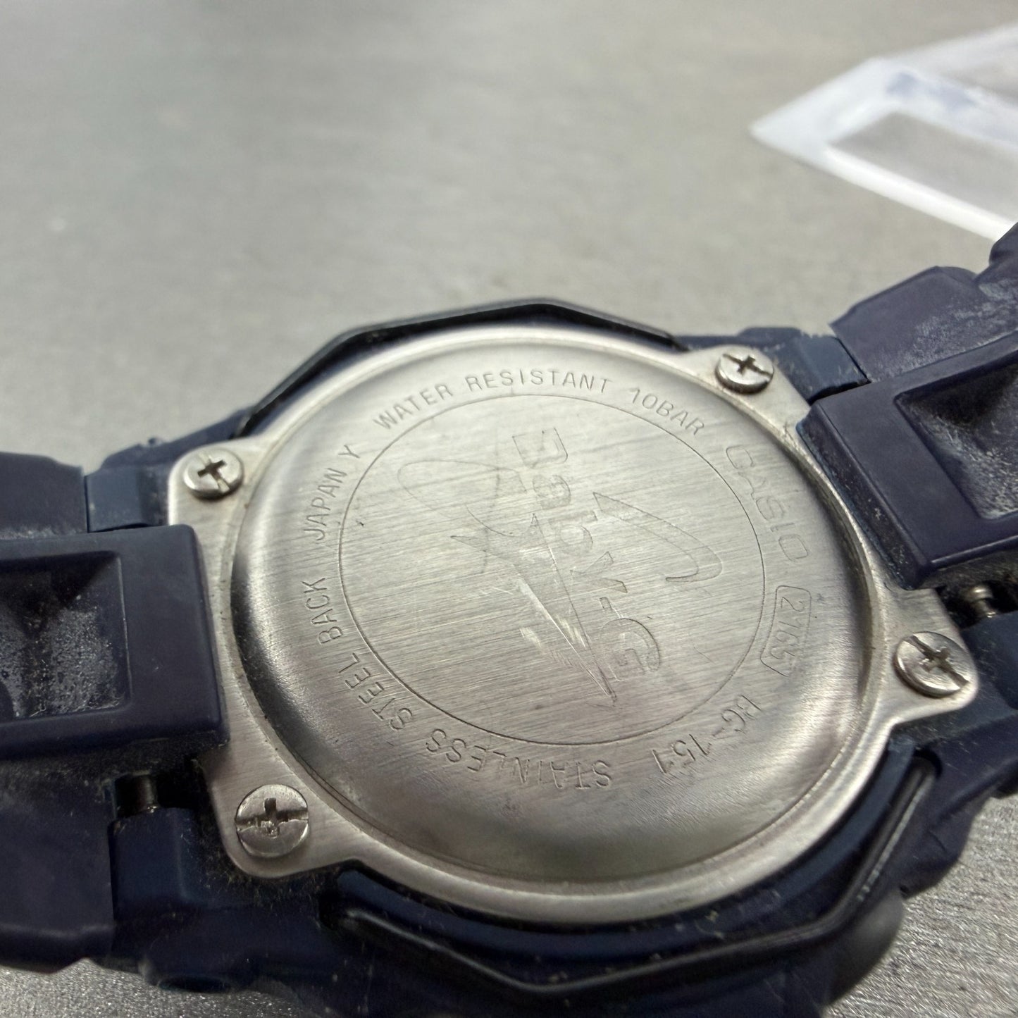 Casio Baby-G Watch 43mm Blue Digital Alarm Chrono Round BG-151 New battery9