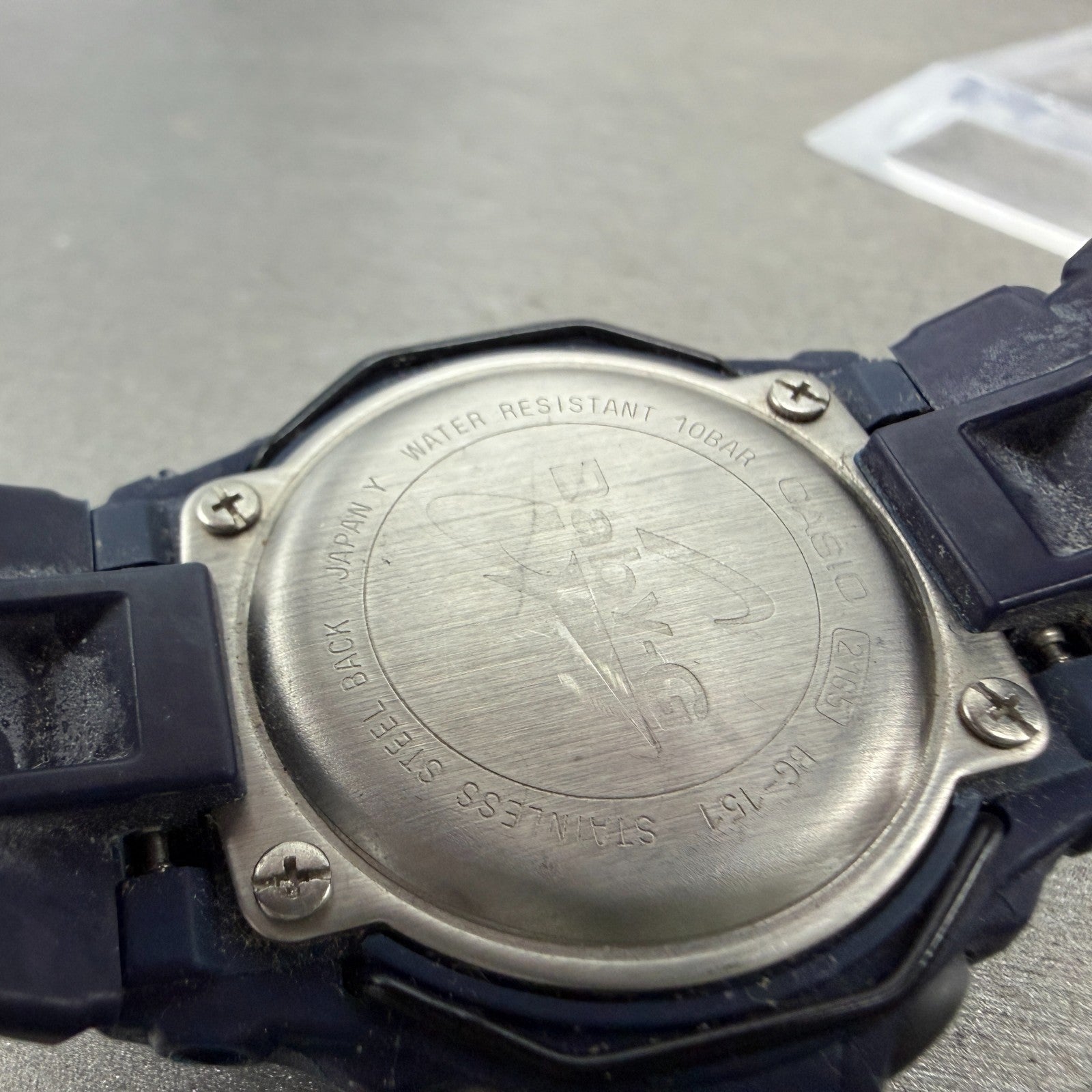 Casio Baby-G Watch 43mm Blue Digital Alarm Chrono Round BG-151 New battery9