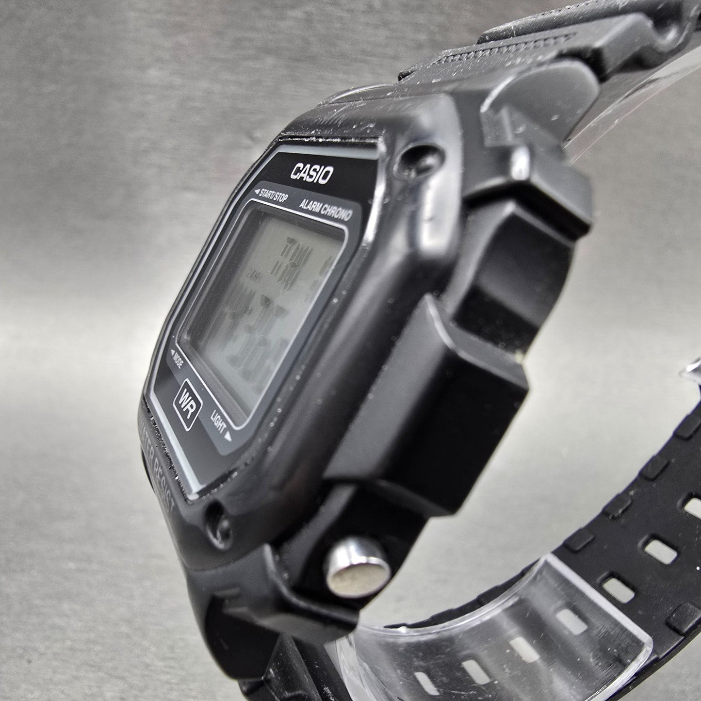 Casio Illuminator F-108WH Watch Men 43mm Black Alarm Chrono Digital New BatteryG2
