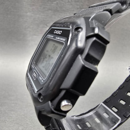 Casio Illuminator F-108WH Watch Men 43mm Black Alarm Chrono Digital New BatteryG2