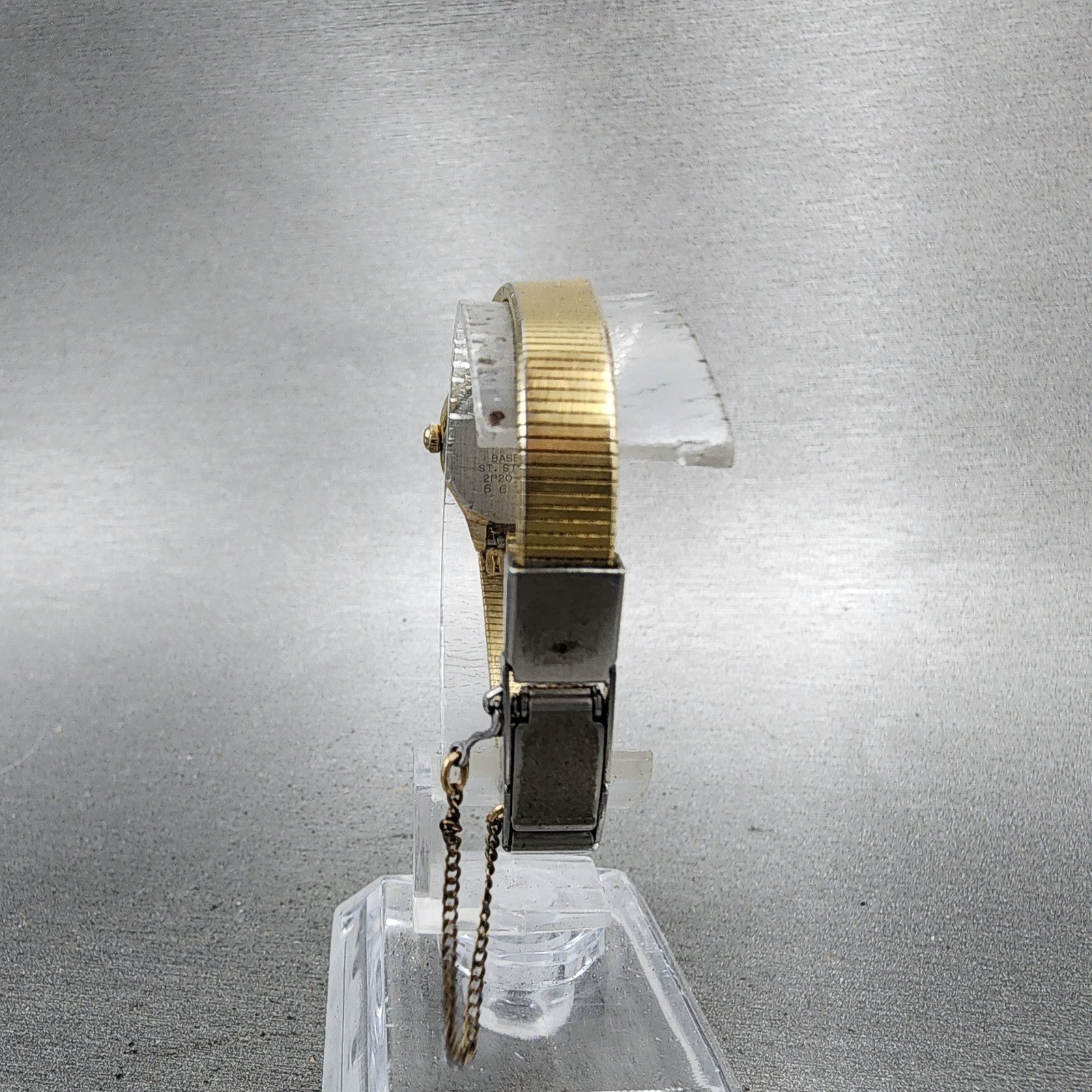 Seiko Watch Women 18mm Brown Dial Gold Tone Round 2P200A89 New Battery VTG7