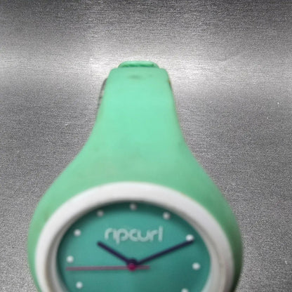 Rip Curl Aurora Surf Watch Women 37mm Green Dial Green Case Round New Battery4