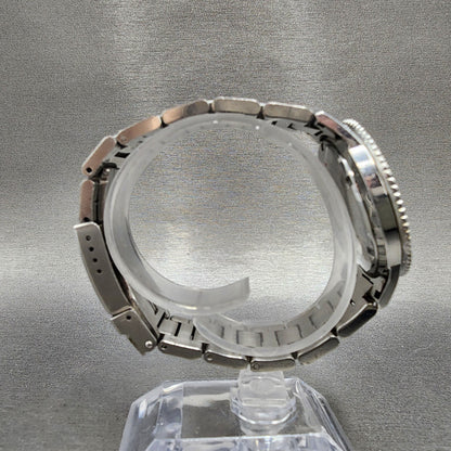 Zodiac Sea Wolf Watch Women 37mm Pink Dial Silver Tone Date Round New Battery8
