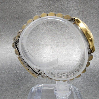Seiko Watch Women 26mm Cream Dial Gold Tone Round 2A220A10 New Battery8