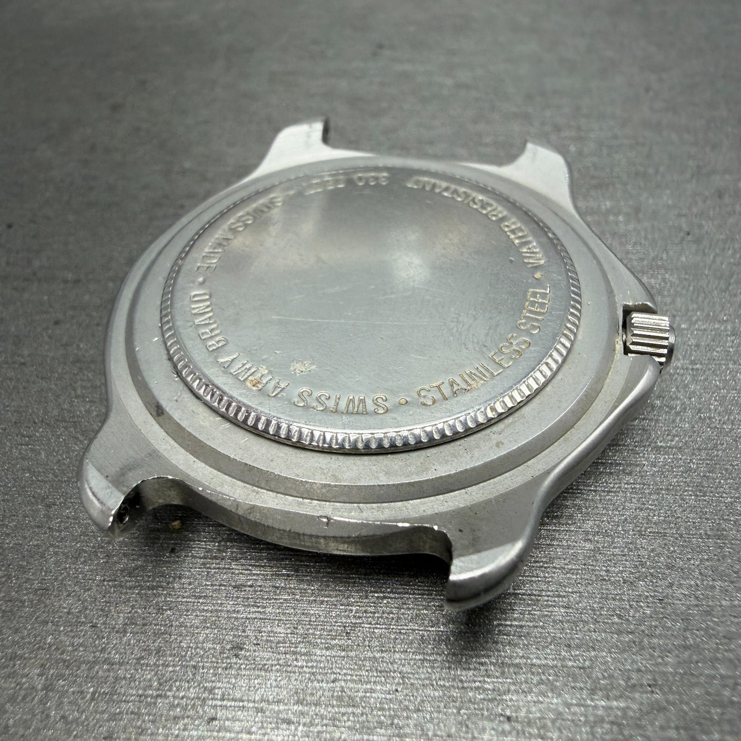Victorinox Swiss Army Officer Dual Time Watch Men 40mm White Dial Steel PARTS11