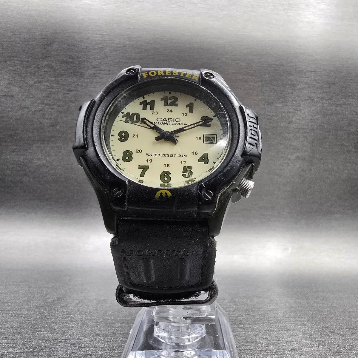Casio Forester Watch Men 41mm Cream Dial Two Tone Date FT-500 New Battery5