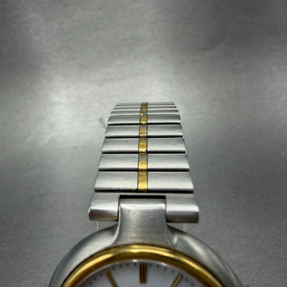 Dunhill Millennium Watch Men 32mm White Dial Two Tone Date Round READ!!!! NewBat4