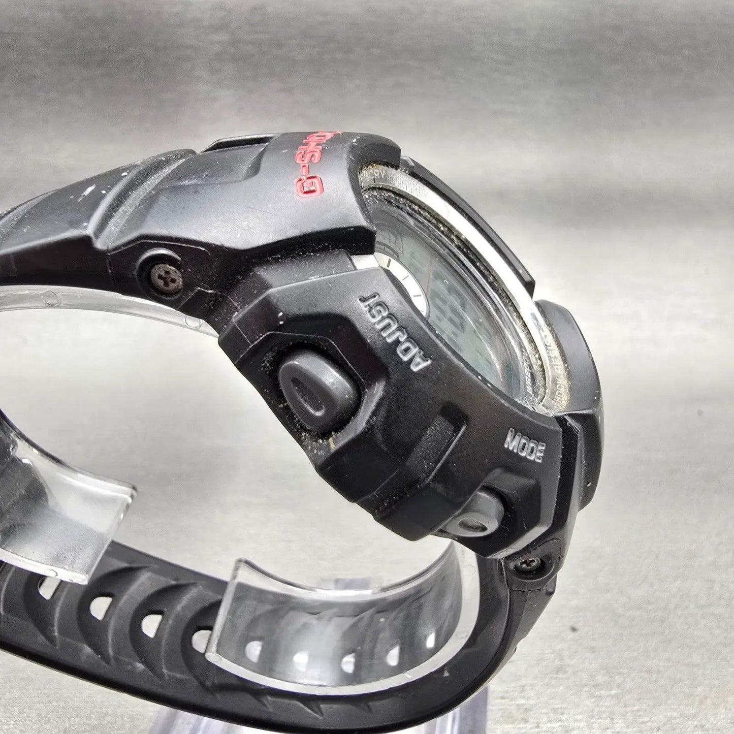 Casio G-Shock G-2900 Watch Men 46mm Black Dial Black Chrono Alarm New Battery3