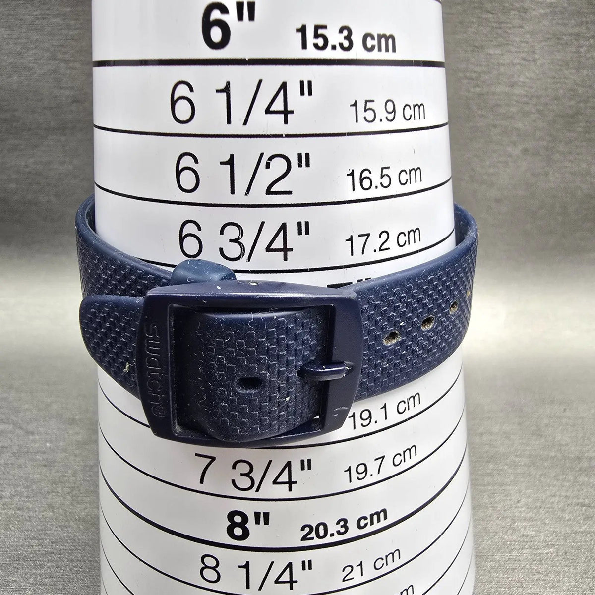 Swatch Skinnight Watch Men 40mm Champagne Dial Blue Case SVUN101 New Battery9