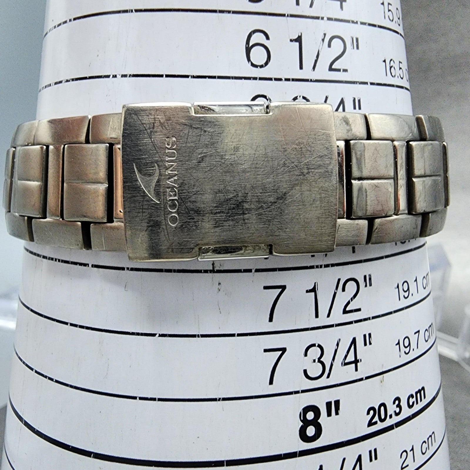 Casio Oceanus OCW10 Watch Men 36mm Black Dial Titanium Chrono Solar Works10