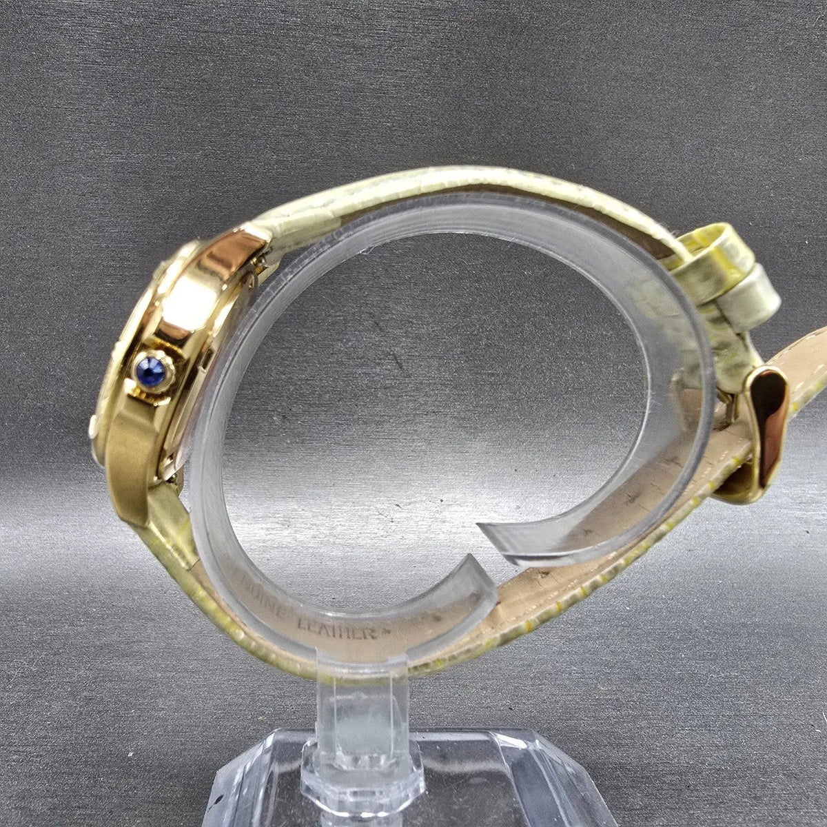 Invicta Wildflower Watch Women 30mm MOP Dial Gold Date Round Heart New Battery6