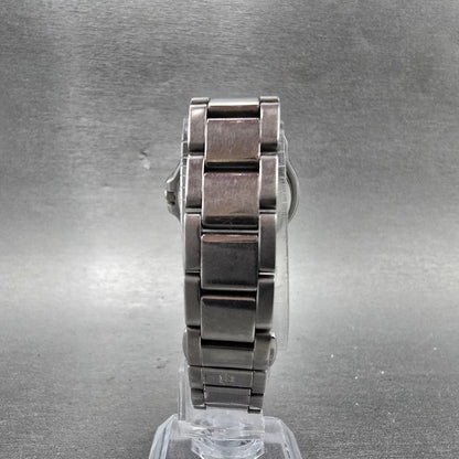 Victorinox Swiss Army Watch Women 30mm White Dial Silver Tone Date 1505 New Batt8