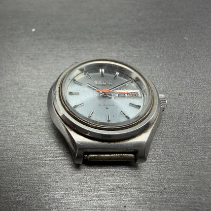 Seiko Automatic Watch Women 24mm Gray Dial Silver Tone Daydate 2706-0010 Runs2