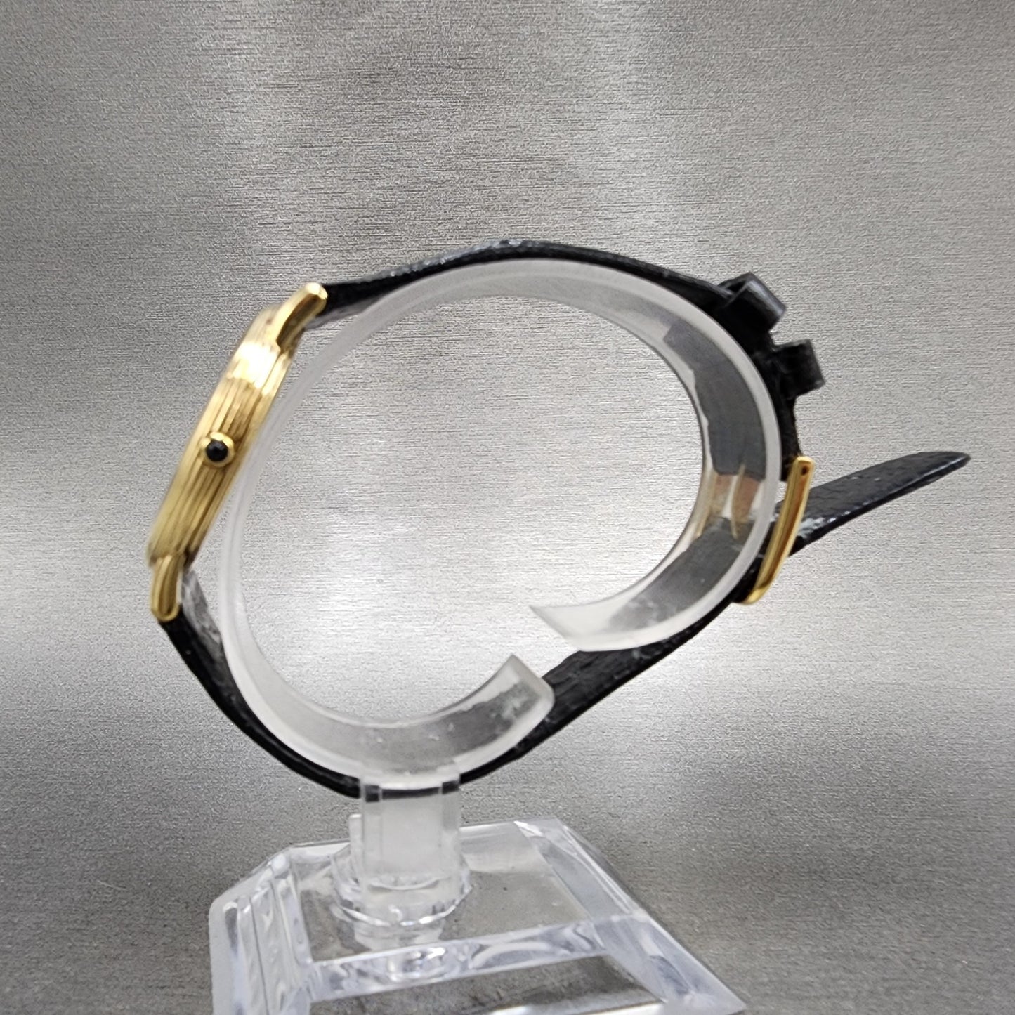 Seiko Laurel Watch Men 32mm White Dial Gold Tone 5A540340 New Battery VTG5