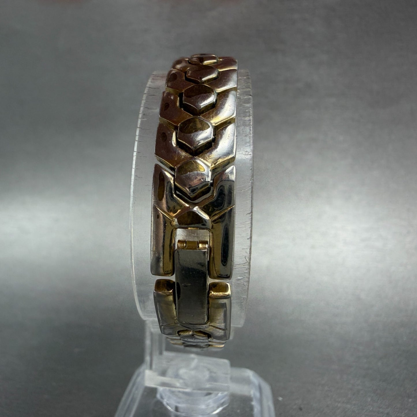 Citizen Watch Women 13mm MOP Dial Gold Tone Hexagon 5421-S41185 New Battery ABC7
