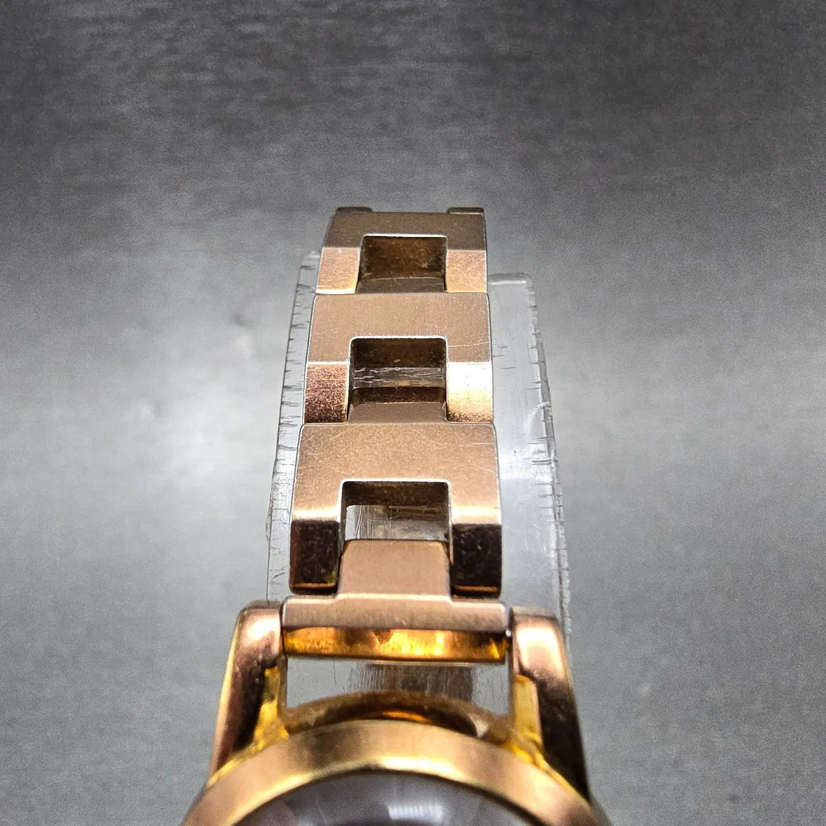 Seiko Wired Watch Women 21mm White Dial Rose Gold Round 1N01-0KK0 New Batt JDM4