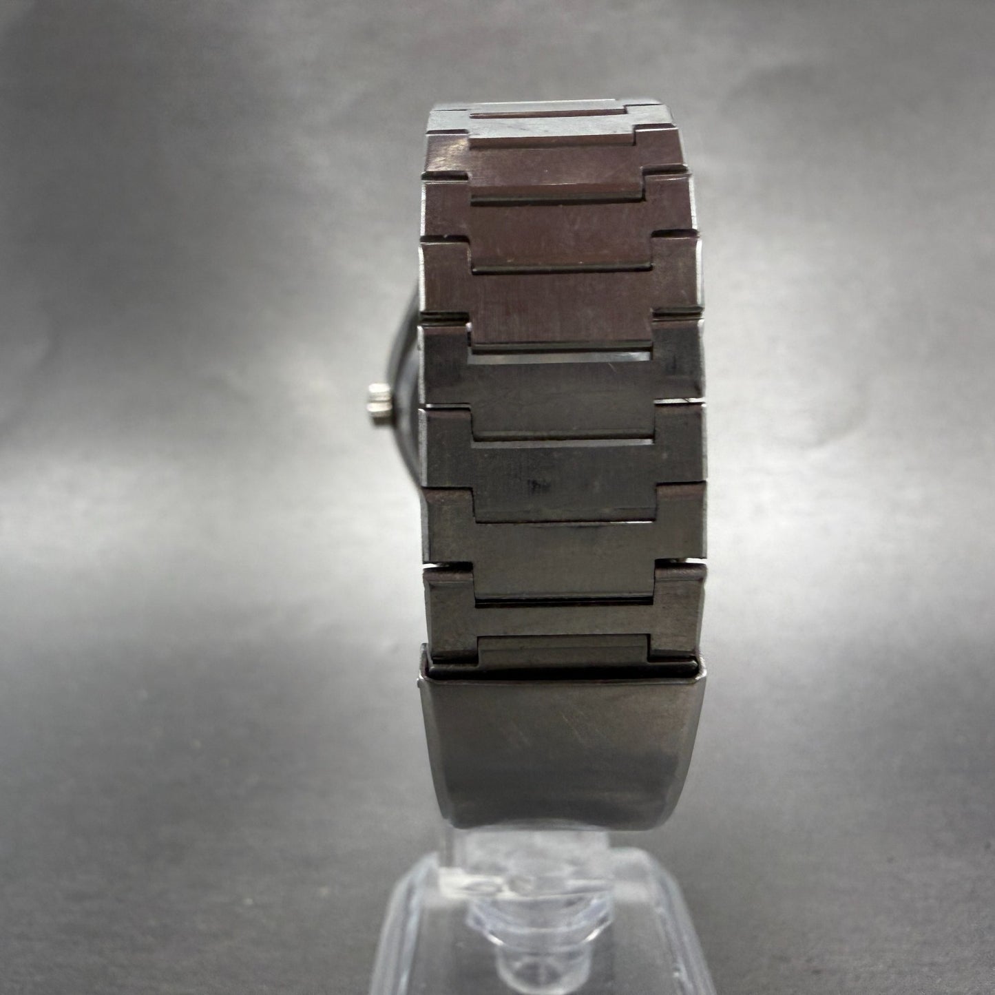 Tissot Seastar Quartz Watch Men Silver Dial Steel Date Round Vintage PARTS8