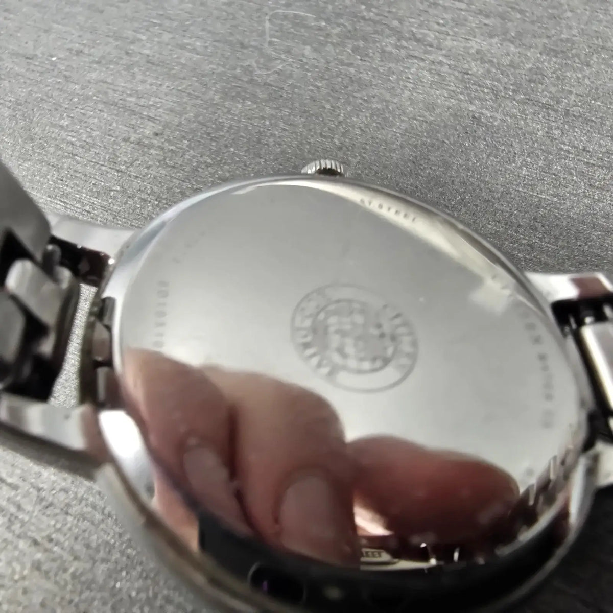 Citizen Eco-Drive Chandler Watch Women 31mm Gray Dial Silver Date EW2440-53A9