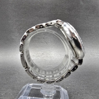 Ecclissi Sterling Silver Watch Women 37mm MOP Dial  Steel Ceramic Round New Batt8