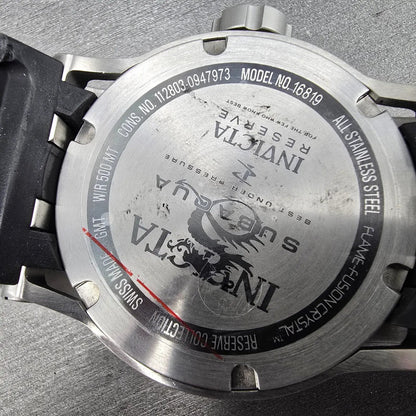 Invicta Subaqua Reserve GMT Watch Men 51mm Rose Gold & Silver 16819 Date PARTS8