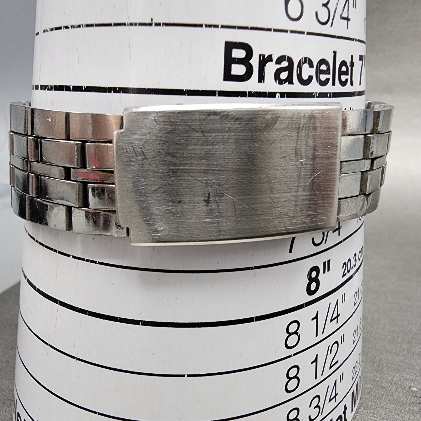Bulova Caravelle Transistorized Watch Men 34mm Gray Dial Silver Tone Date Runs10