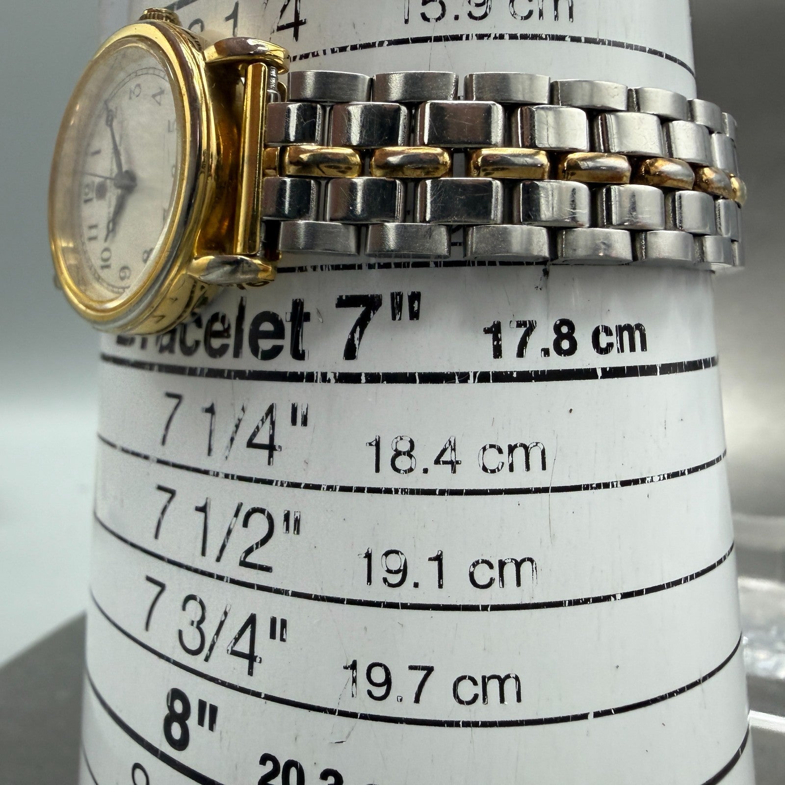 Citizen Watch Women 25mm Cream Dial Gold Tone Round 1032-A43671 New Battery10