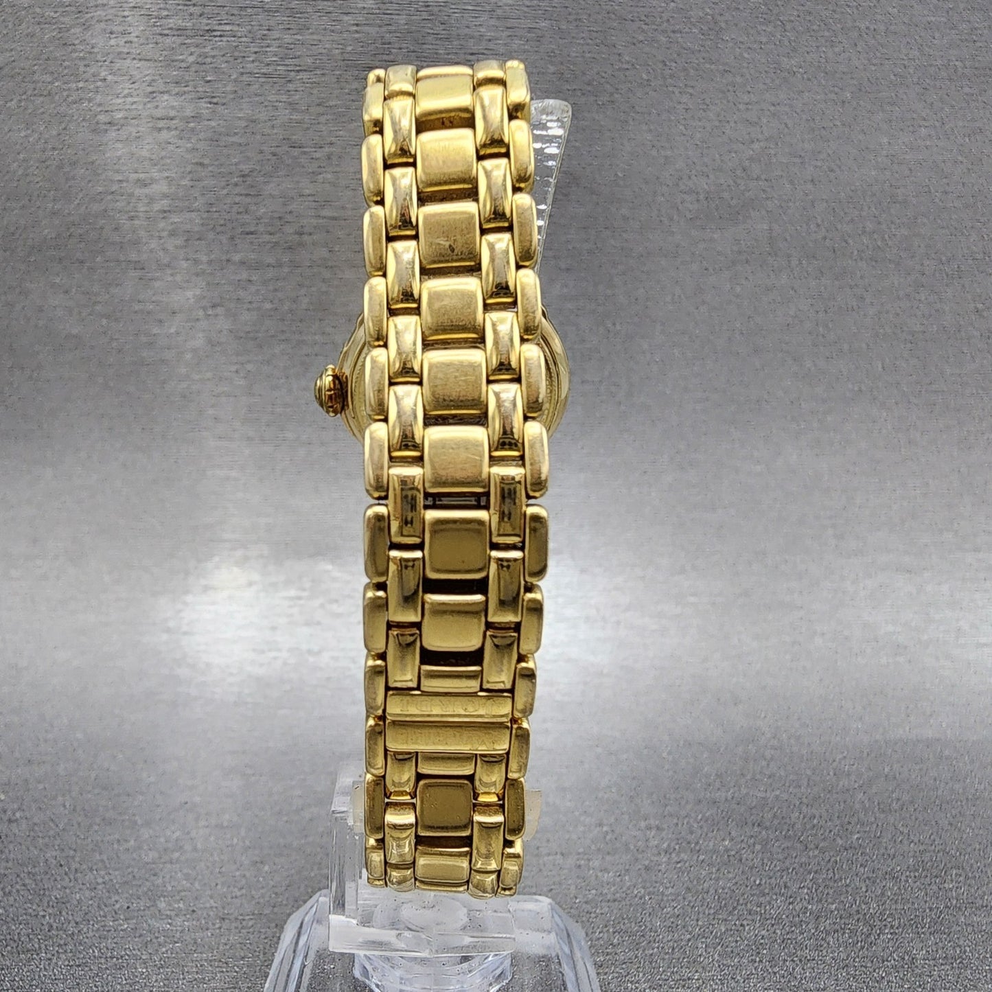 Michel Jordi 3000 Watch Women 26mm Cream Dial Gold Tone Round  New Battery7