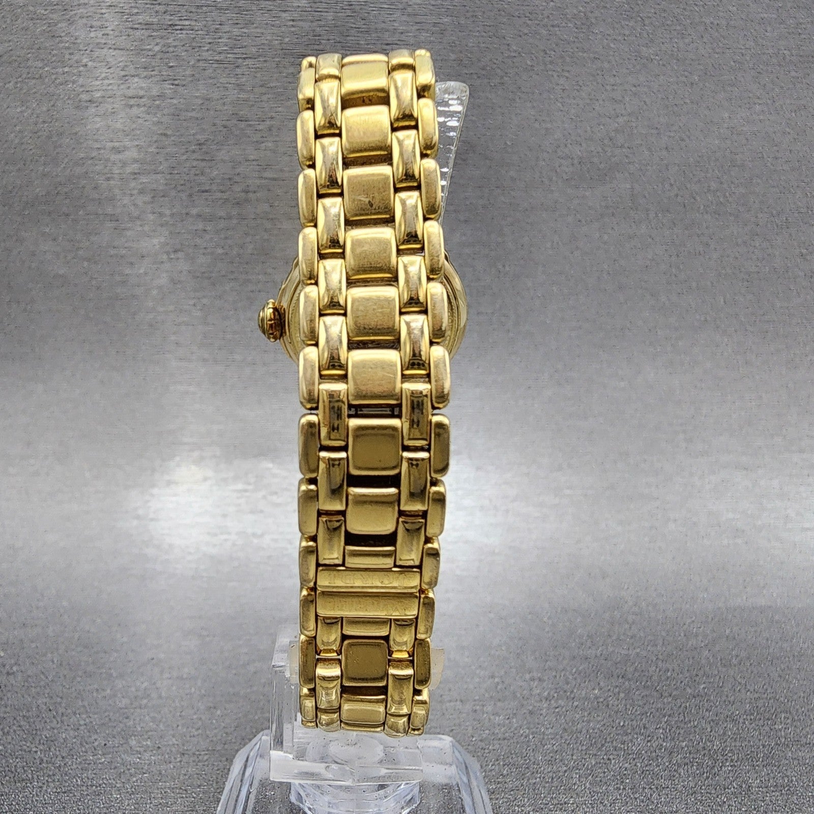 Michel Jordi 3000 Watch Women 26mm Cream Dial Gold Tone Round  New Battery7