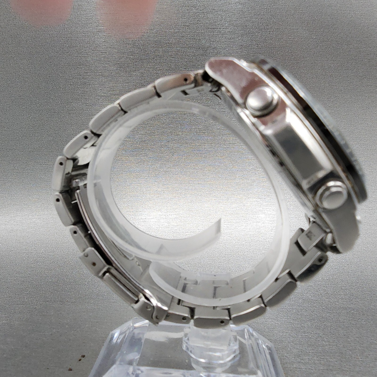 Casio Edifice MCWE300 Watch Men 48mm Black Dial Steel Solar Alarm Chrono Works9