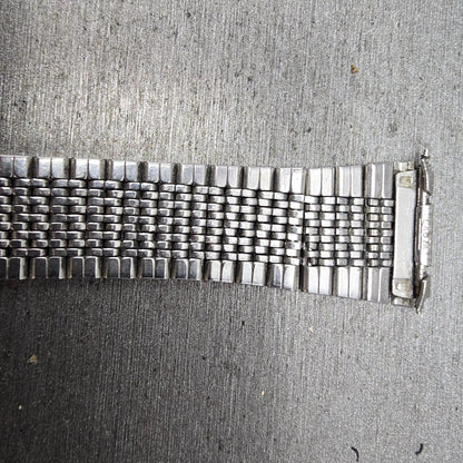 Seiko Bracelet 19mm Stainless Steel Silver Tone Vintage LA07A Japan READ!!!!!!!8