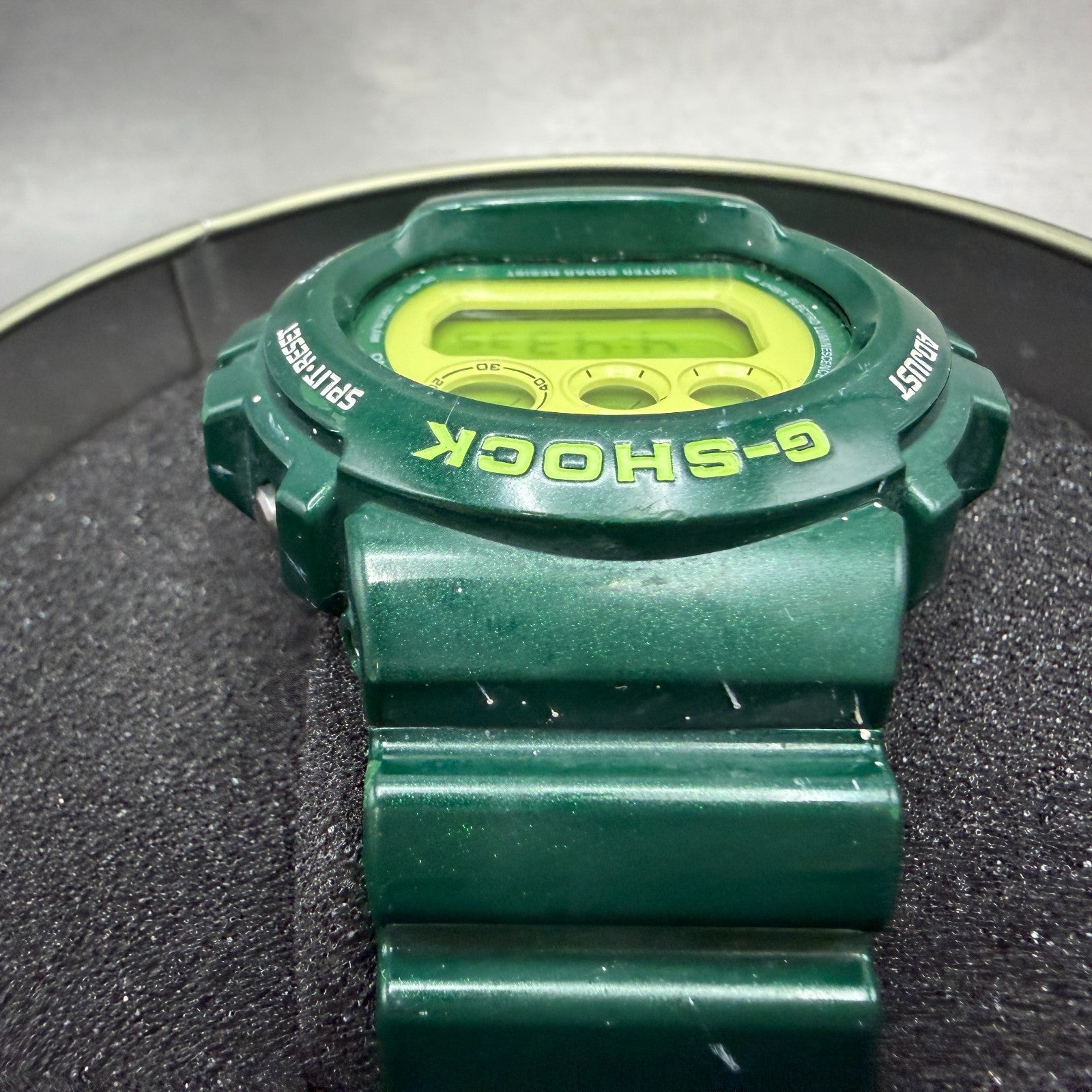 Casio G-Shock DW-6900CC Watch Men 50mm Digital LCD Green  Alarm Chrono New Batte4