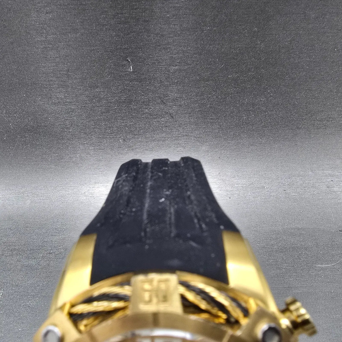 Invicta Bolt Chronograph Watch Men 51mm Gold Dial Gold Tone Date 27283 New batt4