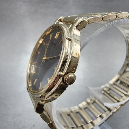 Seiko ALBA Urban Watch Women 29mm Gray Dial Silver Tone Round V701-6G60 New Batt