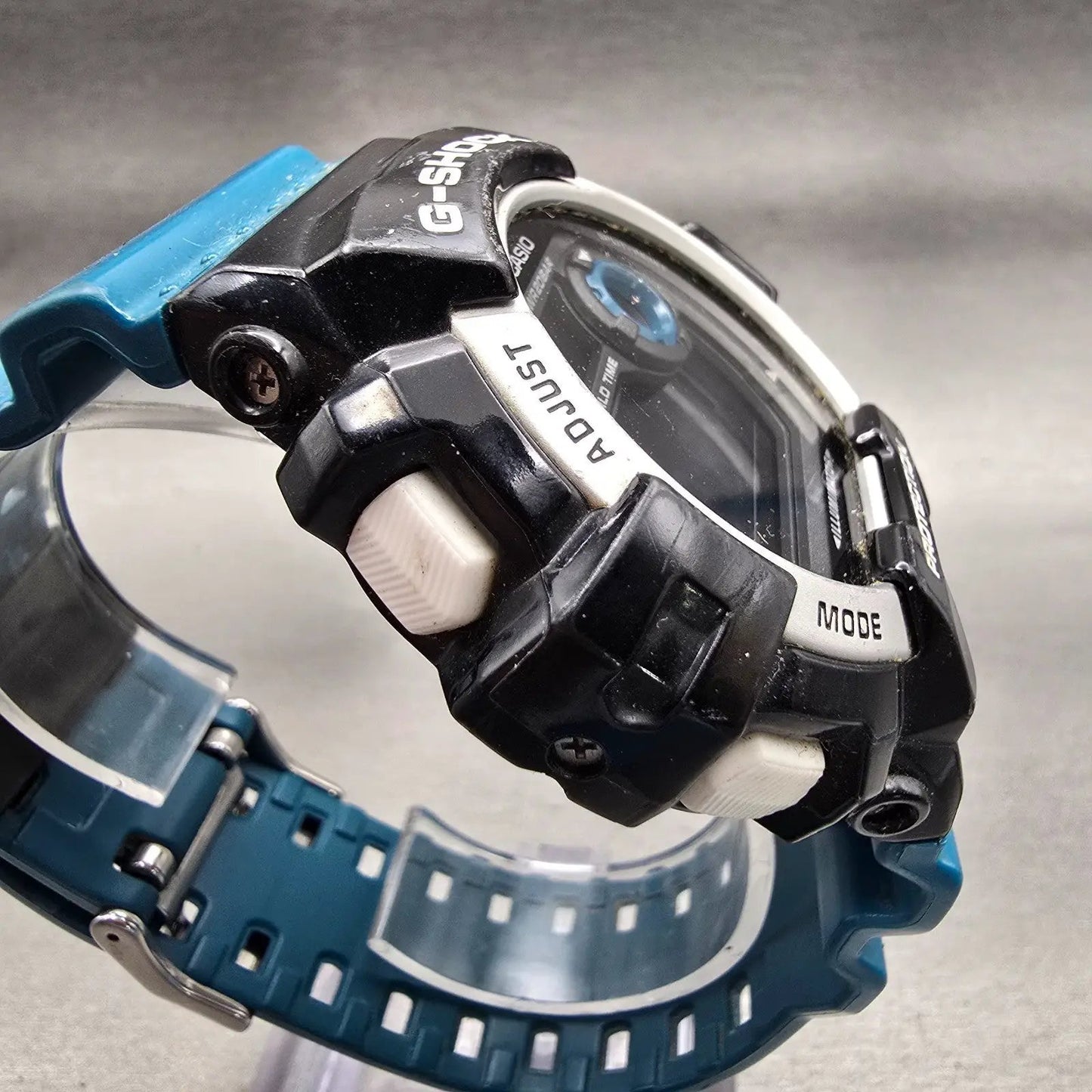 Casio G-Shock G-8900SC Watch Men 52mm Black Blue Chronograph Alarm New Battery3