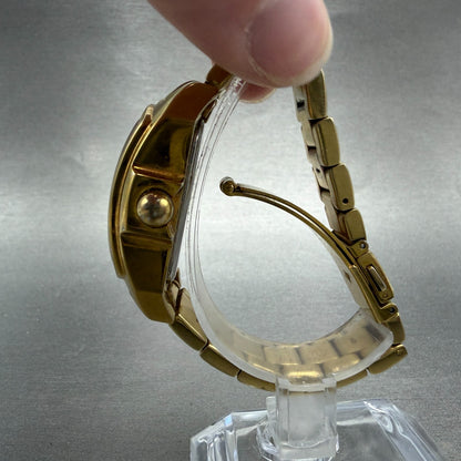 Invicta Lupah Watch Women 26mm Champagne Dial Gold Tone 15157 New Battery6