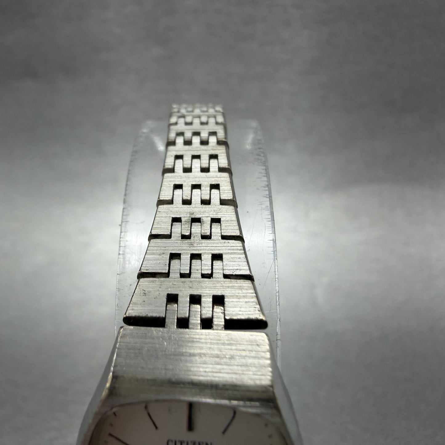 Citizen CQ Watch Women 18mm Silver Dial Silver Tone 4153511 New Battery4