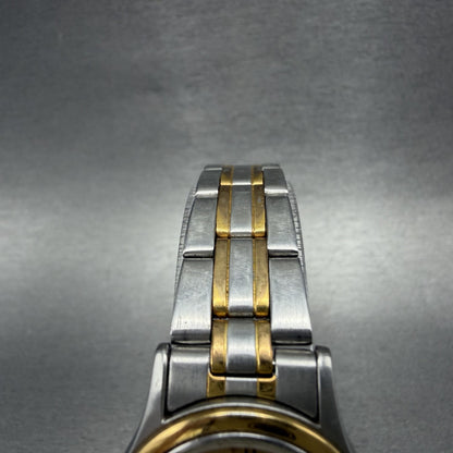 Bucherer Watch Women 26mm Gold Dial Two Tone Date Round 956.903 PARTS5