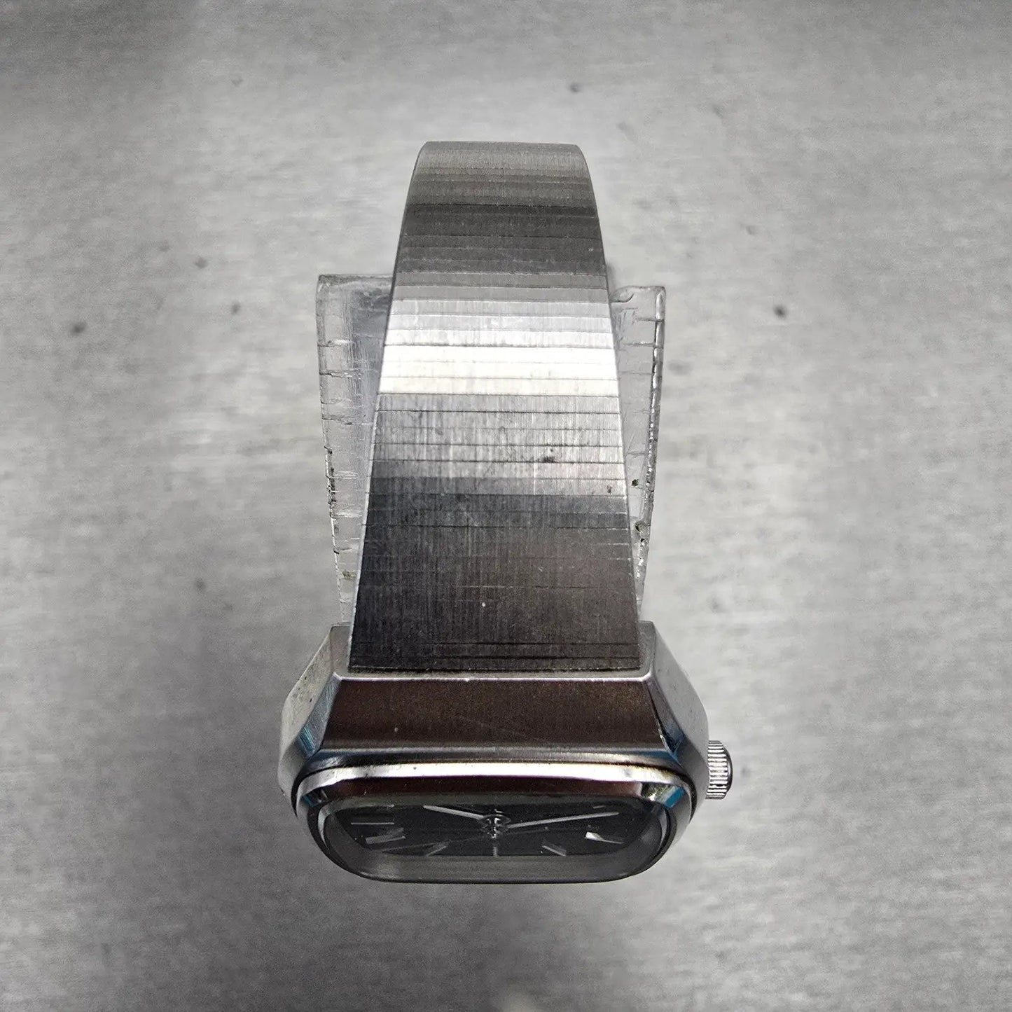 Seiko SQ Watch Women 22mm Black Dial Silver Tone Daydate 3423-5080 New Battery4
