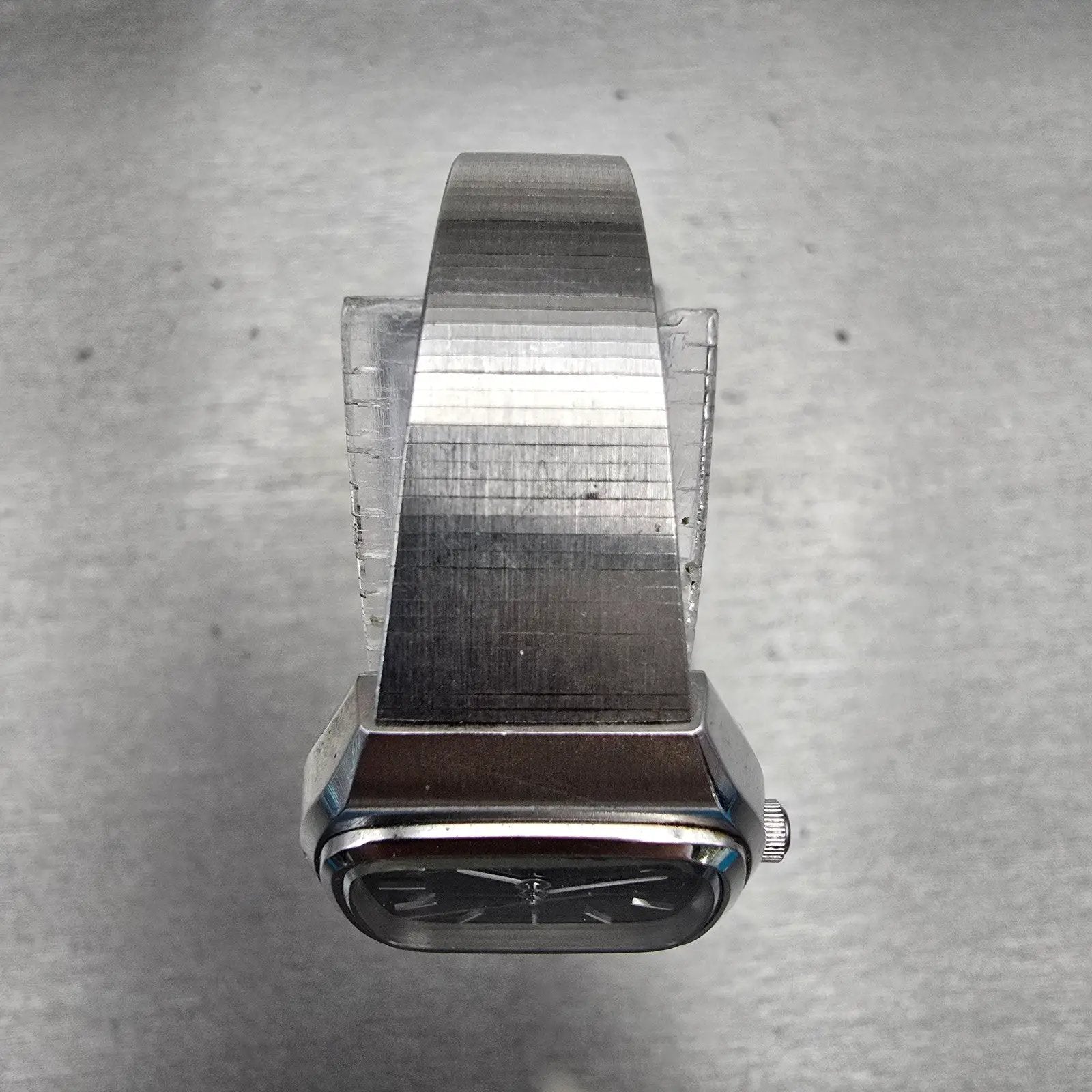 Seiko SQ Watch Women 22mm Black Dial Silver Tone Daydate 3423-5080 New Battery4