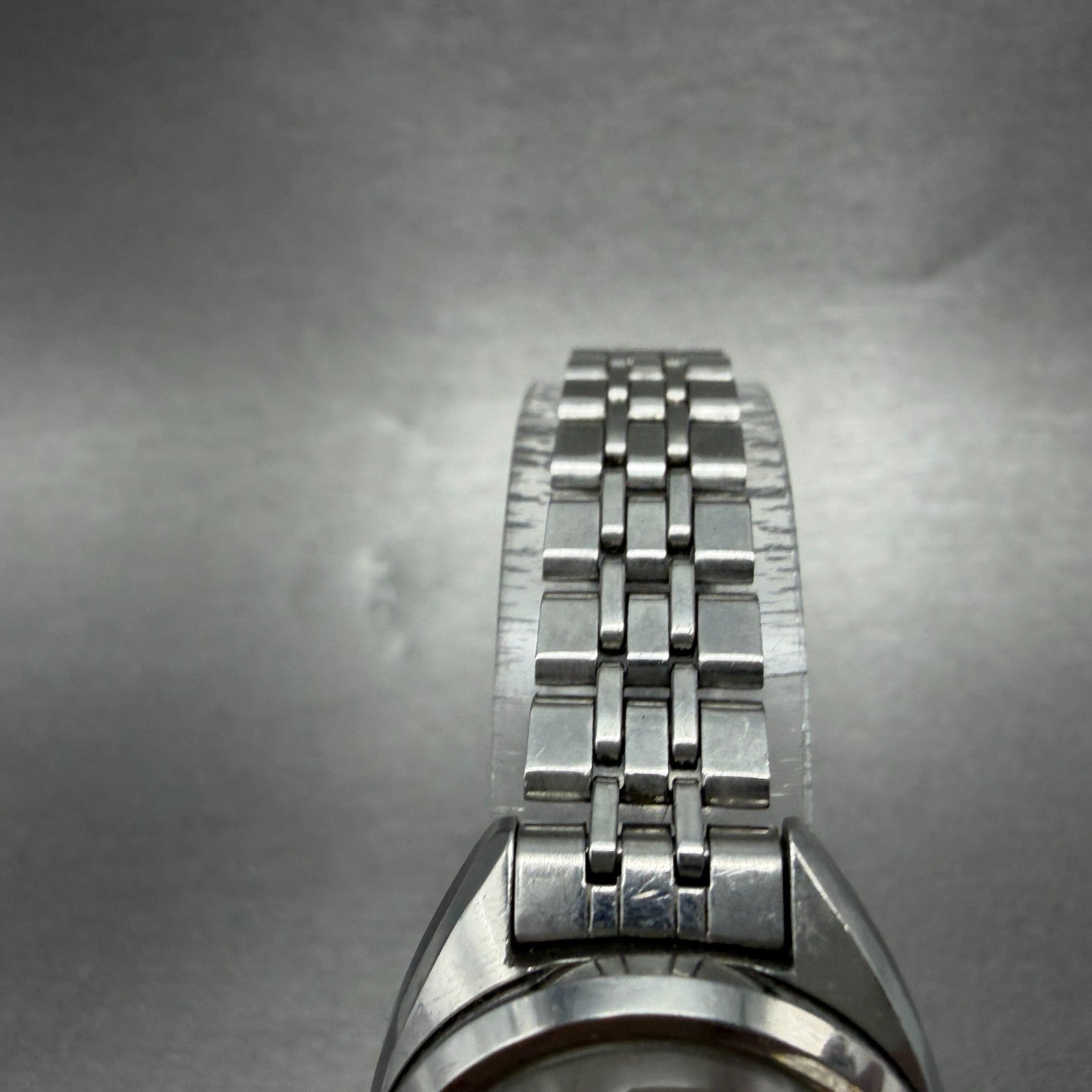 Seiko Automatic Watch Women 26mm Blue Dial Silver Tone Date 2205-0550 Runs4