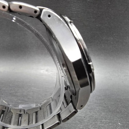 Citizen Attesa Watch Men 39mm Black Dial Titanium Date Atomic Solar H410 PARTS4