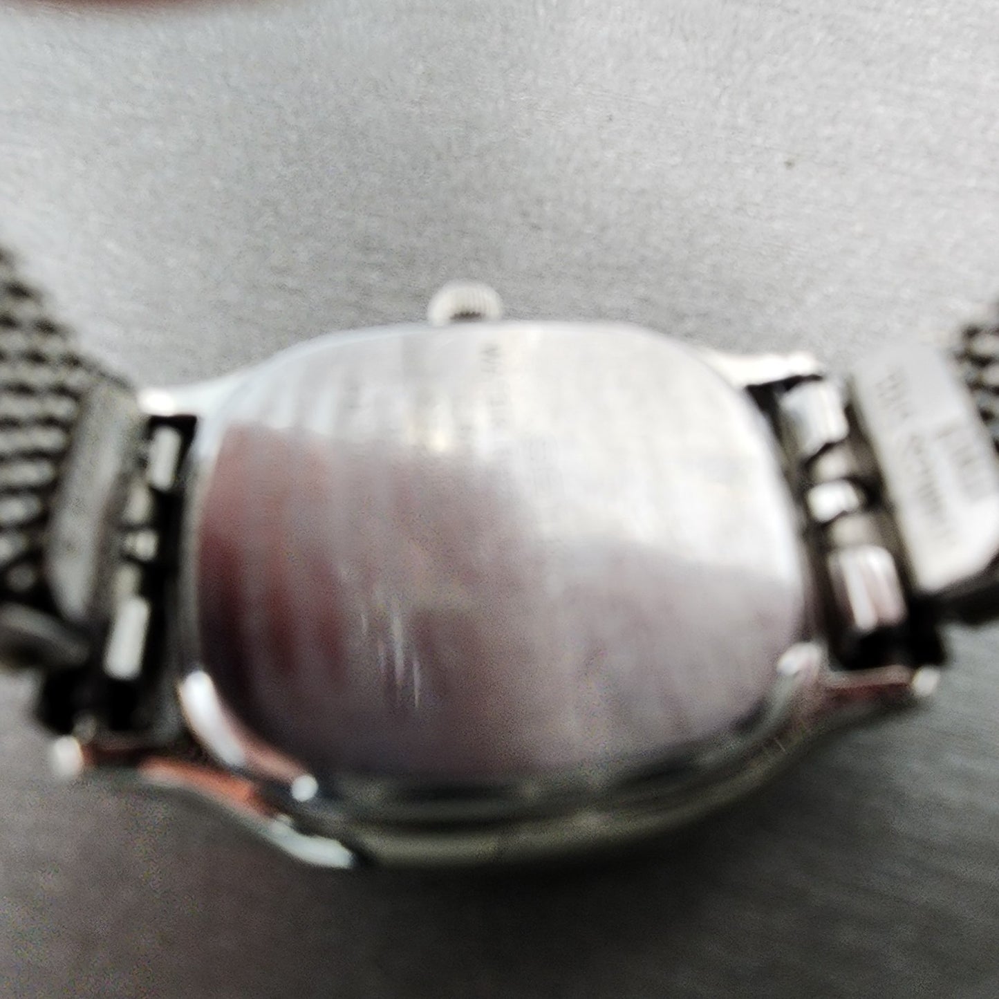 Seiko Exceline Tank Watch Women 21mm Silver Dial Silver Tone 3f315a00 New Batt9